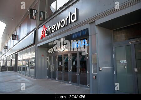 Das Cineworld im Brewers Quarter in Cheltenham, Gloucestershire, Großbritannien Stockfoto