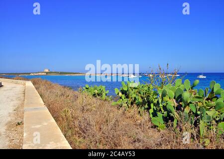 Portopalo Strände, Sizilien, Italien Stockfoto