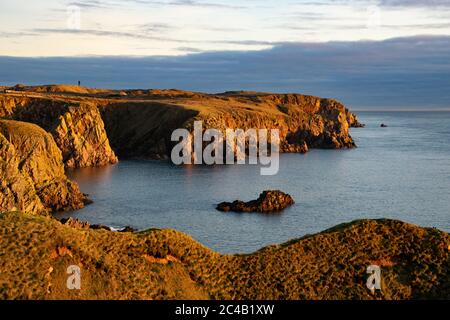 Bullers of Buchan, in der Nähe von Cruden Bay, Aberdeenshire Stockfoto