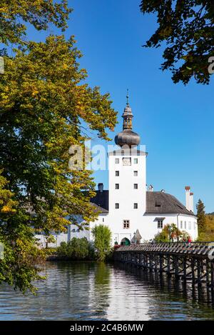 Schloss Ort in Gmunden, Traun, Salzkammergut, Oberösterreich, Oedterreich Stockfoto