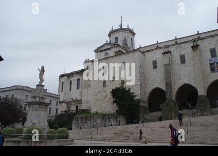 Kantabrien ist ein Teil von Spanien. Santander ist sehr schön. Sie können Bucht, Kathedrale, Magdalena Halbinsel und andere Orte zu besuchen Stockfoto