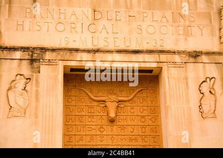 Pfannenstiel-Plains historisches Museum, Amarillo, Texas, USA Stockfoto