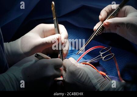 Kardiologie Krankenhaus Stockfoto
