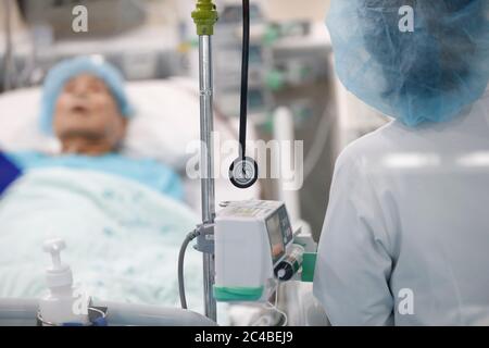 Kardiologie Krankenhaus Stockfoto