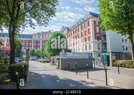 Amerikanisches Krankenhaus, Europa, Frankreich, Neuilly sur seine. Stockfoto