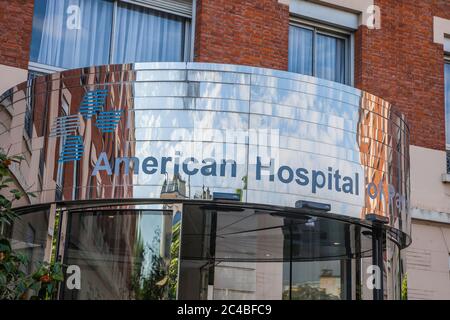 Amerikanisches Krankenhaus, Europa, Frankreich, Neuilly sur seine. Stockfoto