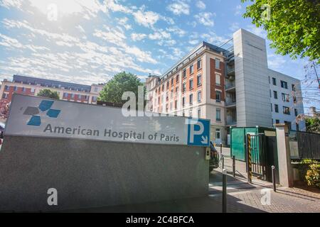 Amerikanisches Krankenhaus, Europa, Frankreich, Neuilly sur seine. Stockfoto