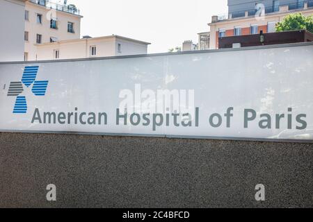 Amerikanisches Krankenhaus, Europa, Frankreich, Neuilly sur seine. Stockfoto