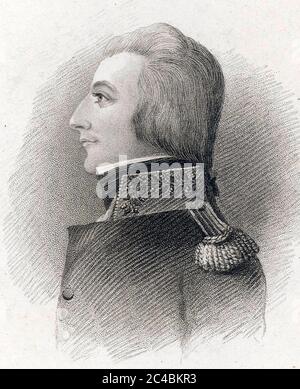 Wolfe TONE (1763-1798) Führer des irischen Rebellion von 1798 Stockfoto