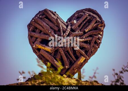 Love Lake, Al Qudra Vereinigte Arabische Emirate Desktop Stockfoto