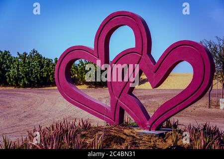 Love Lake, Al Qudra Vereinigte Arabische Emirate Desktop Stockfoto
