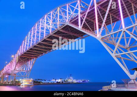 Harbour Bridge, Corpus Christi, Texas, USA Stockfoto