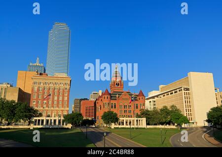 Dealey Plaza in Dallas, Texas, USA Stockfoto