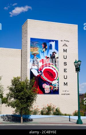 Museum of History, El Paso, Texas, USA Stockfoto