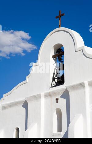 San Elizaario Mission, El Paso, Texas, USA Stockfoto