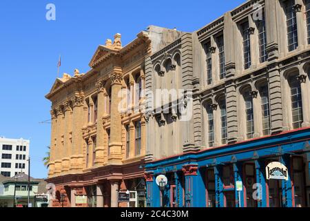 Strang Altstadt, Galveston, Texas, USA Stockfoto