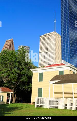 Sam Houston Park, Houston, Texas, USA Stockfoto