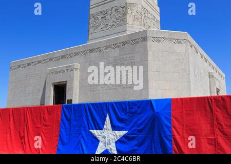San Jacinto Monument, Houston, Texas, USA Stockfoto