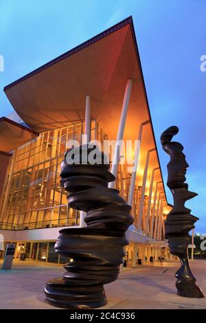 Hobby Center für Darstellende Künste, Houston, Texas, USA Stockfoto