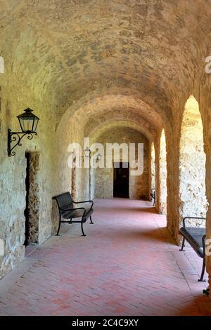 Mission Concepcion, San Antonio, Texas, USA Stockfoto