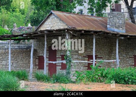 Historische Alamo Portland Cement Company, Brackenridge Park, San Antonio, Texas, USA Stockfoto