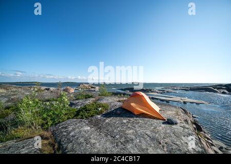 Söderskär Insel, Kirkkonummi, Finnland Stockfoto