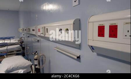 Malaysia - 3. Oktober 2018. Bild von innen Operation Theater in Malaysia. Stockfoto