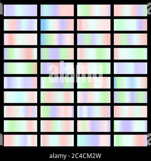 Abstraktes Hologramm Hintergrund Textur Design für Rahmen, Band, Münze, abstrakt. vektor-Symbol für nahtlose Muster. Leicht, realistisch, elegant, glänzend, ich Stock Vektor