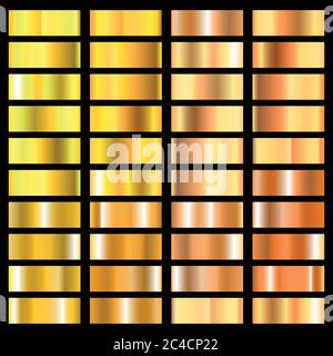 Abstrakt Gold Hintergrund Textur Design für Rahmen, Band, Münze, abstrakt. vektor-Symbol für nahtlose Muster. Leicht, realistisch, elegant, glänzend, Metall Stock Vektor