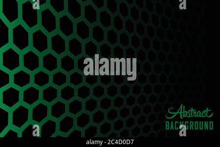 Abstrakter Hintergrund. Sechseckige Designvorlage. Vektor und Illustration. Stock Vektor