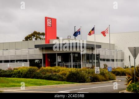 1. Juli 2020 die Country Fire Authority Victoria fusioniert mit der Melbourne Fire Brigade und wird zur Fire Rescue Victoria Stockfoto