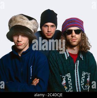 Jamiroquai Studiosession in London 1994 Stockfoto