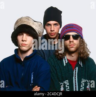 Jamiroquai Studiosession in London 1994 Stockfoto