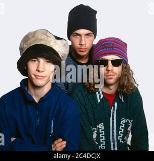 Jamiroquai Studiosession in London 1994 Stockfoto