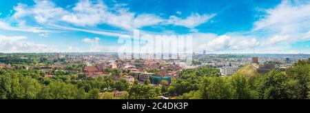 Vilnius Stadtbild in einem schönen Sommertag, Litauen Stockfoto