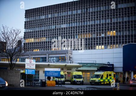 Royal Liverpool University Hospital Stockfoto