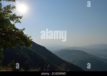 Schöne Aussicht auf Green Hills in der Türkei Stockfoto