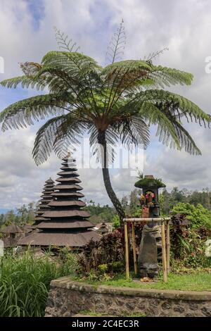 Tempel in Pura Penataran Agung Besakih Komplex, die Mutter temp Stockfoto