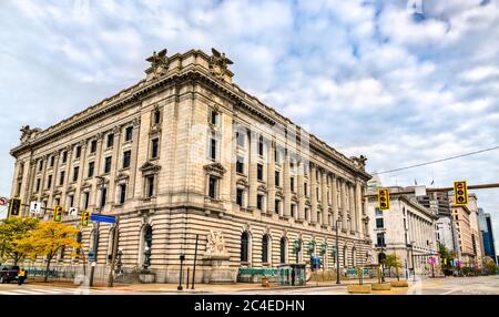 Historisches Gerichtsgebäude und Postgebäude in Cleveland, Ohio Stockfoto