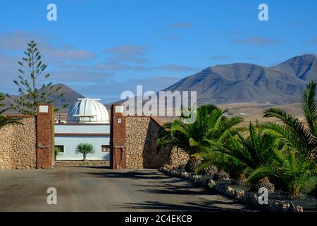 Observatorium Tefia Fuerteventura Kanarische Inseln Spanien Stockfoto