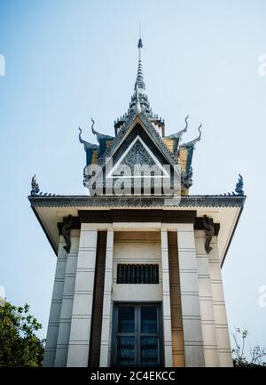 Choeung Ek Denkmal, Phnom Penh, Kambodscha, Südostasien Stockfoto