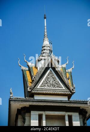 Choeung Ek Denkmal, Phnom Penh, Kambodscha, Südostasien Stockfoto