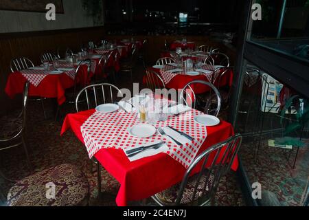 Montreal, Quebec, Kanada, 26. Juni 2020.Laden und Restaurants geschlossen wegen COVID-19 Pandemie.Quelle: Mario Beauregard/Alamy News Stockfoto