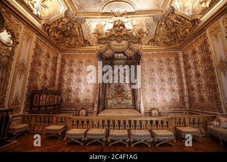 WIEDERERÖFFNUNG DES SCHLOSSES VON VERSAILLES NACH DER ABSPERRUNG Stockfoto