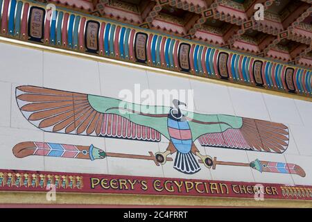 Peery's Egyptian Theatre am Washington Boulevard, Ogden, Utah, USA, Nordamerika Stockfoto