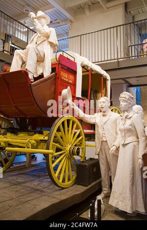 Park City Museum & Territorial Jail, Park City, Utah, USA, Nordamerika Stockfoto