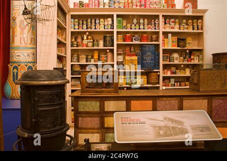 Park City Museum & Territorial Jail, Park City, Utah, USA, Nordamerika Stockfoto