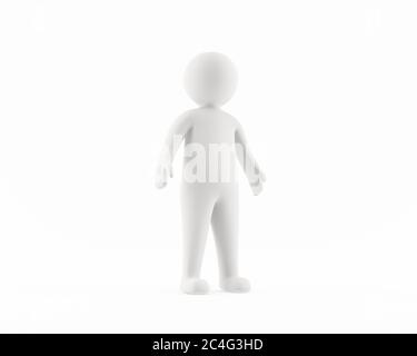 3D-Zeichen Stockfoto