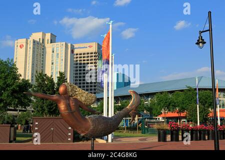 Ocean Patina von Cynthia Graf, Festival Market Place, Norfolk, Virginia, USA Stockfoto