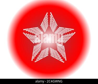 Vektor-Konzept oder konzeptionelle Frohe Weihnachten Urlaub oder Happy New Year Winter abstrakten Text Wort Wolke auf weißem Hintergrund Metapher zur Feier, Sa Stock Vektor